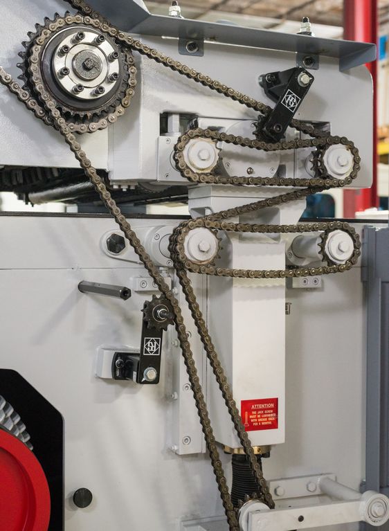 NT 400XL Heavy Duty Chain Drive Series Double Surfacer Northtech Machine