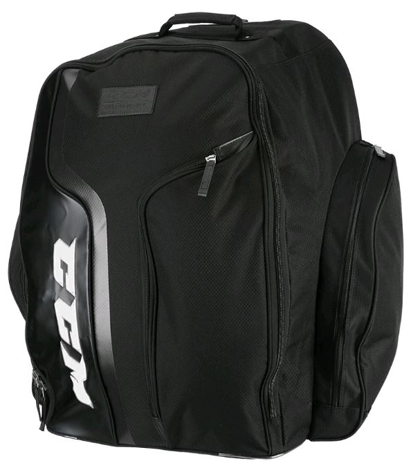 CCM 290 Wheel Backpack Black New Hockey Player Bag Elevate Sporting