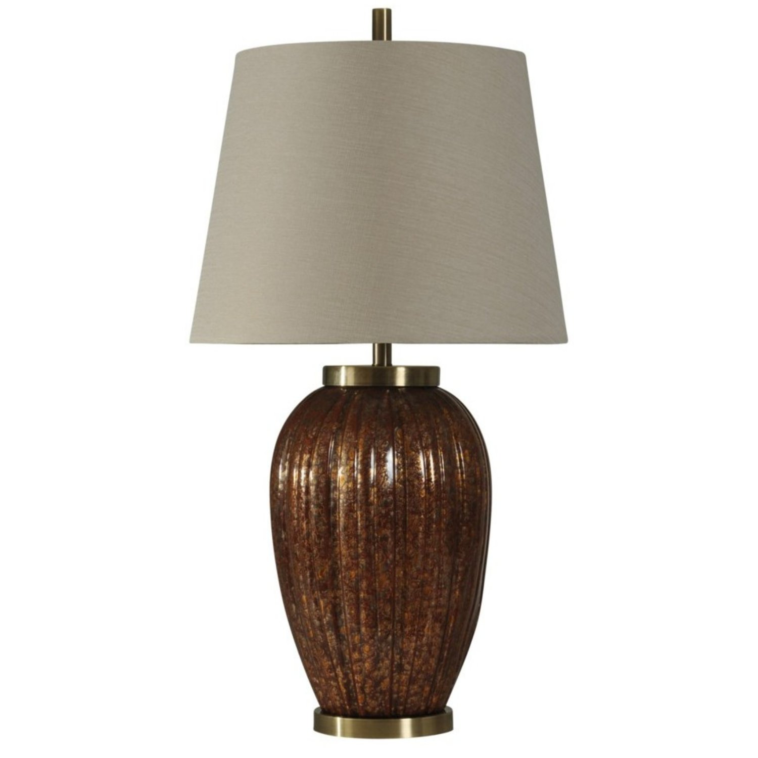 Bronze Finish Table Lamp Upscale Consignment