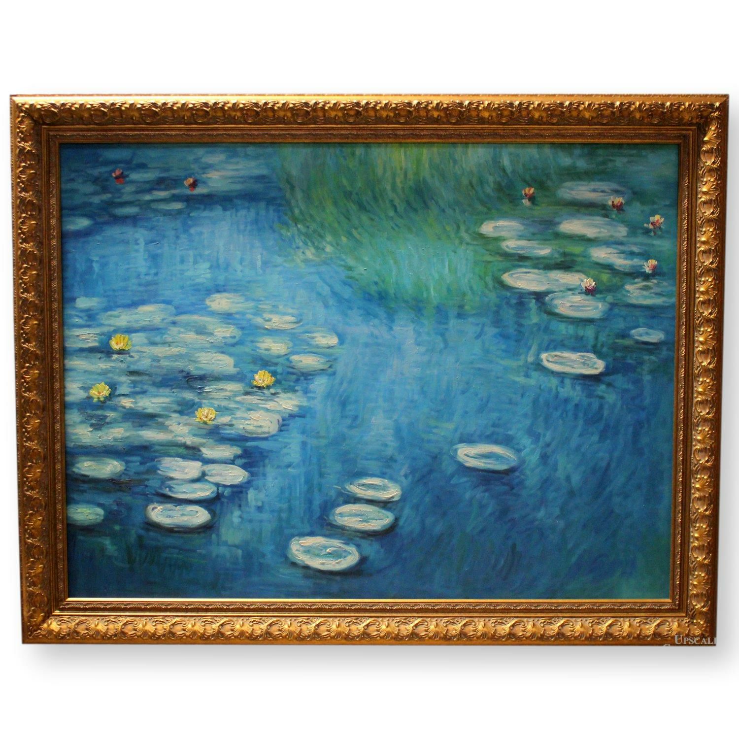Claude Monet Framed Water Lilies Print | Upscale Consignment