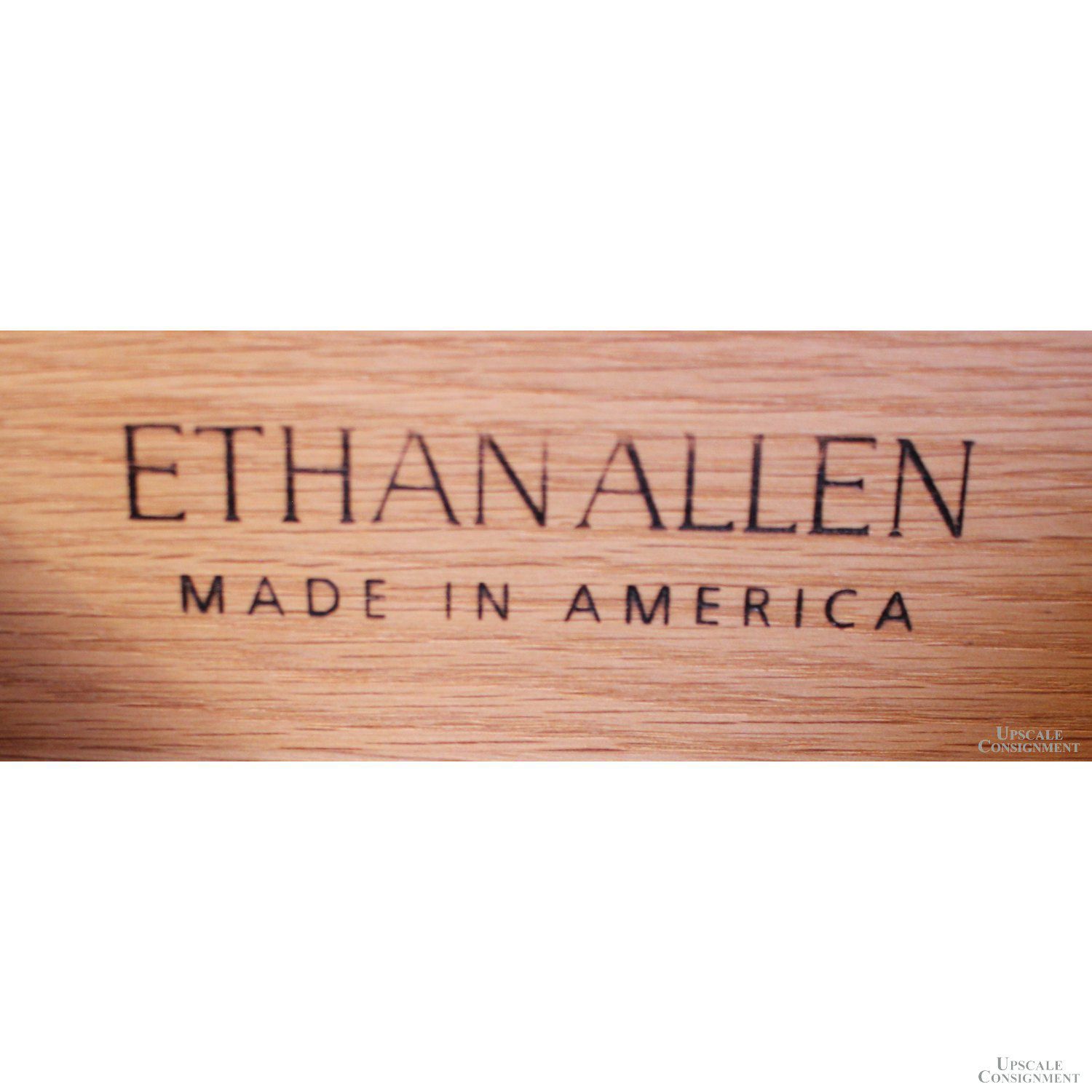 Ethan Allen Sideboard w/Bakers Rack Upscale Consignment