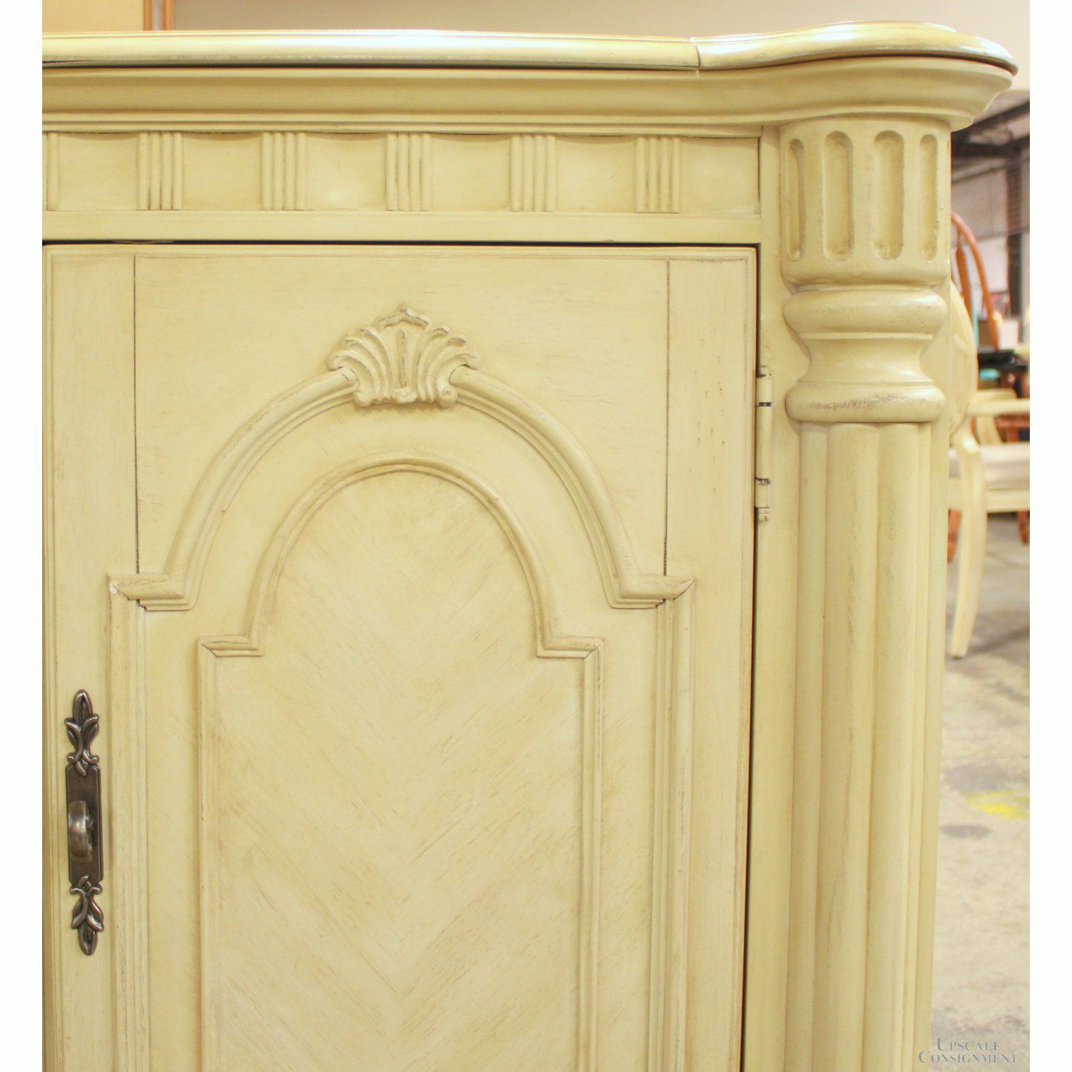 French Provincial Server Upscale Consignment