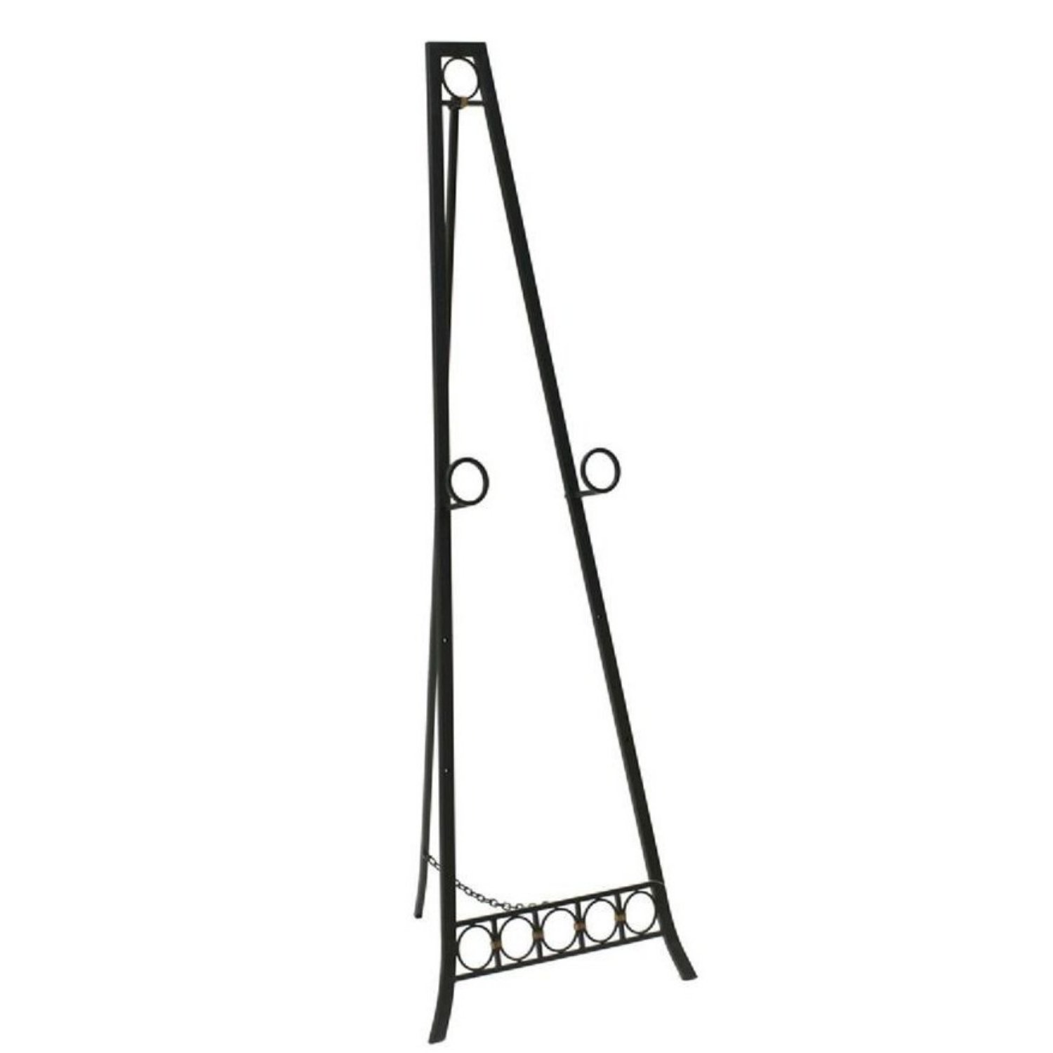 Black Metal Adjustable Floor Easel - image 0