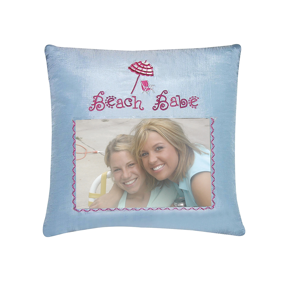 Beach Babe Pillow Upscale Furniture Resales