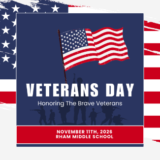 Veterans Day Celebration on Nov. 10th, 2026