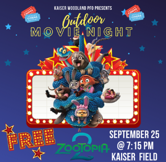 Outdoor Movie Night Volunteer Sign Up