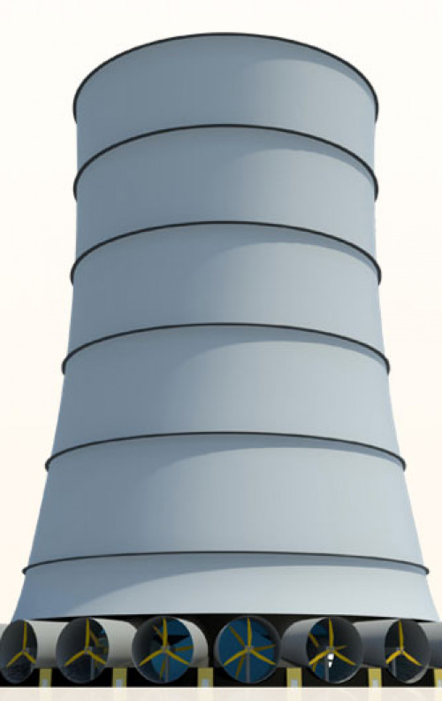 Solar Wind Energy Tower The Skyscraper Center