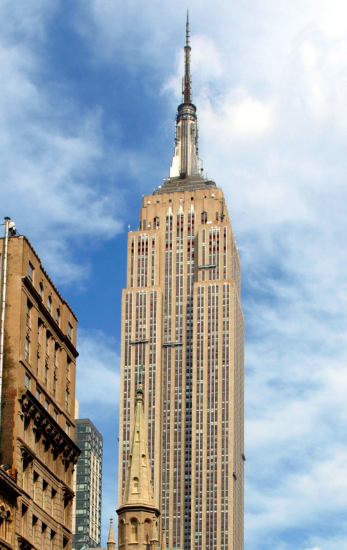Empire State Building Debut De La Construction