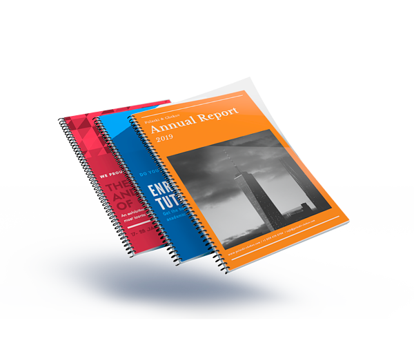 Spiral Bound Book Printing Spiral Bound Booklets