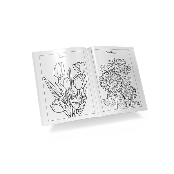 Coloring Book Printing saddle-stitched-booklets