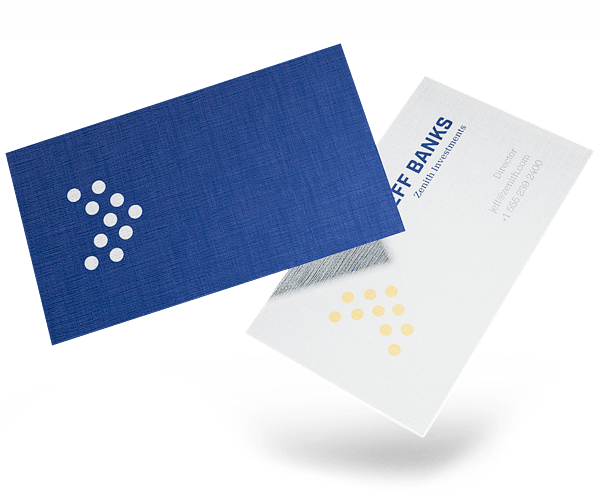 Linen Business Cards