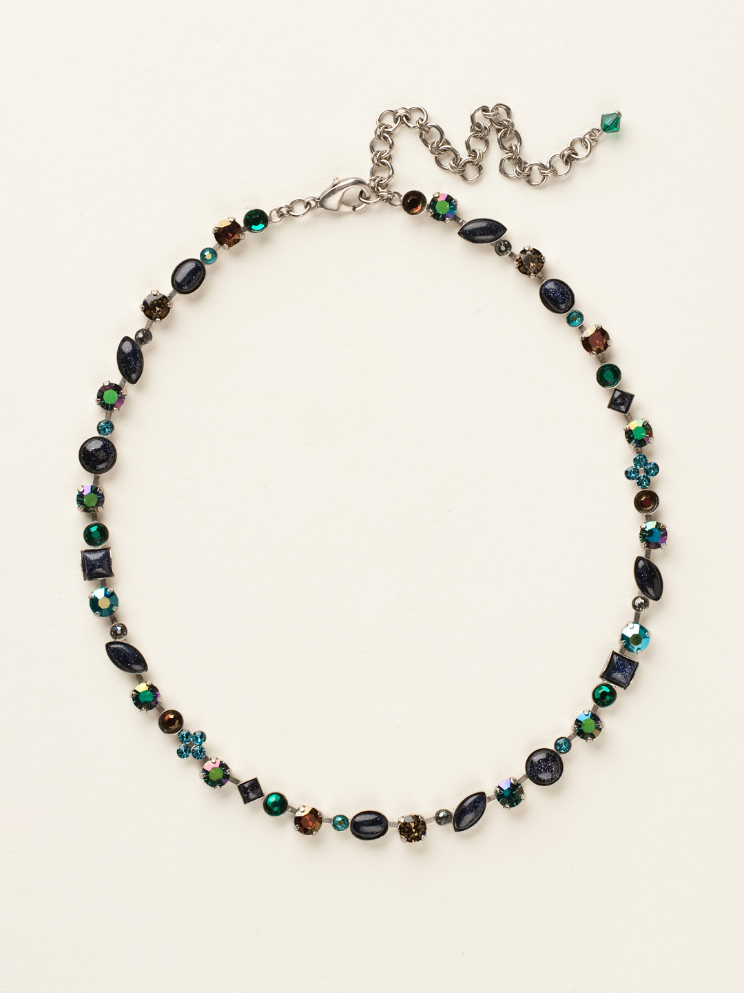 Classic TeeShirt Necklace in Emerald City Sorrelli Jewelry