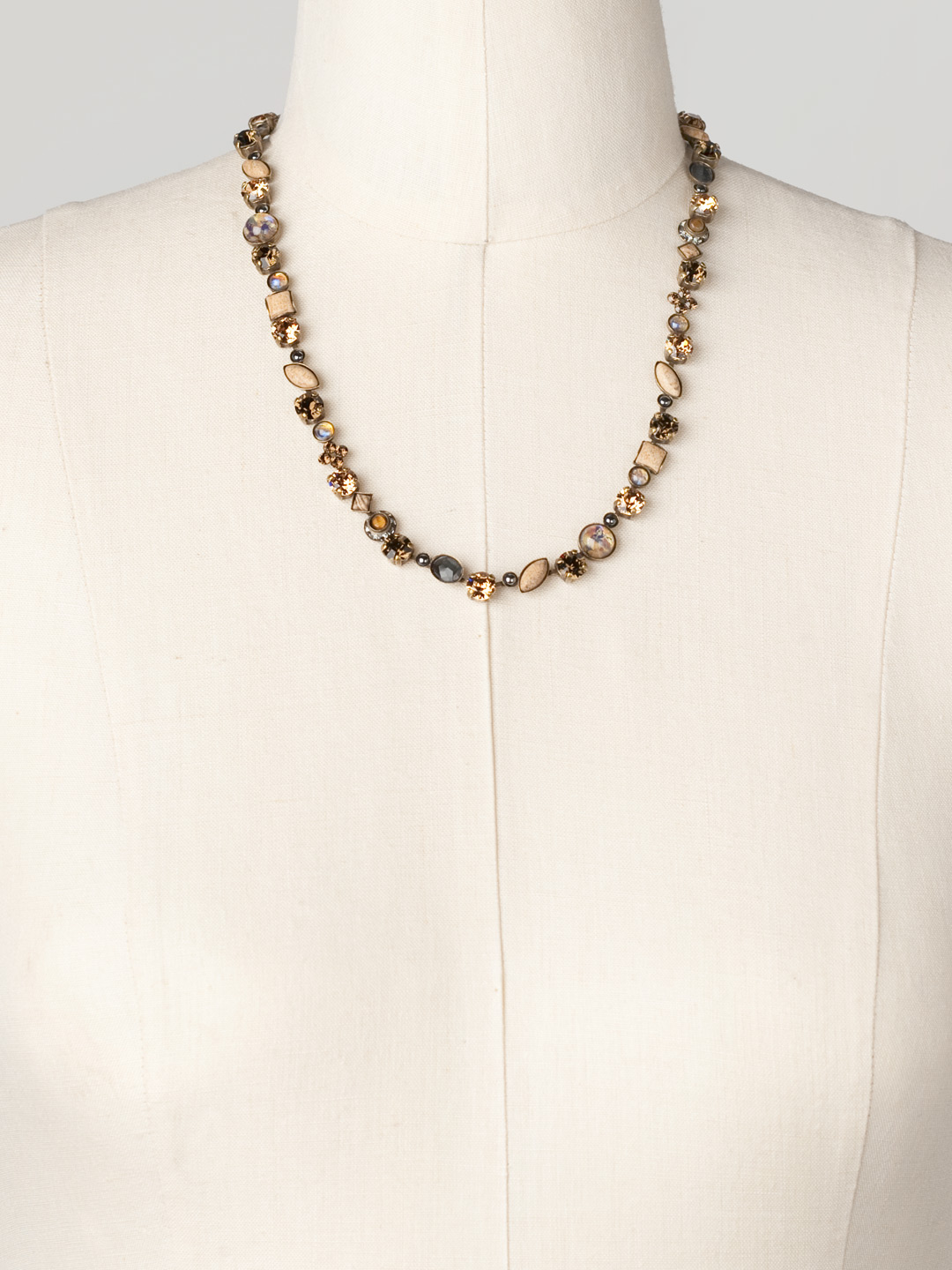 Classic TeeShirt Necklace in City Neutral Sorrelli Jewelry