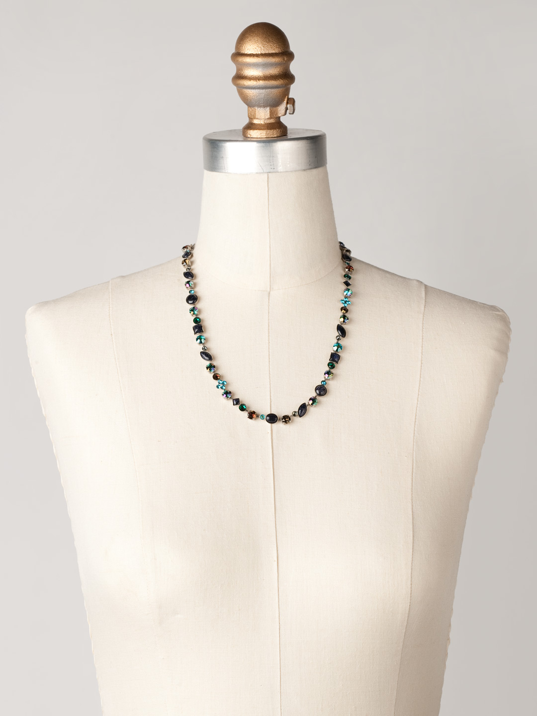 Classic TeeShirt Necklace in Emerald City Sorrelli Jewelry
