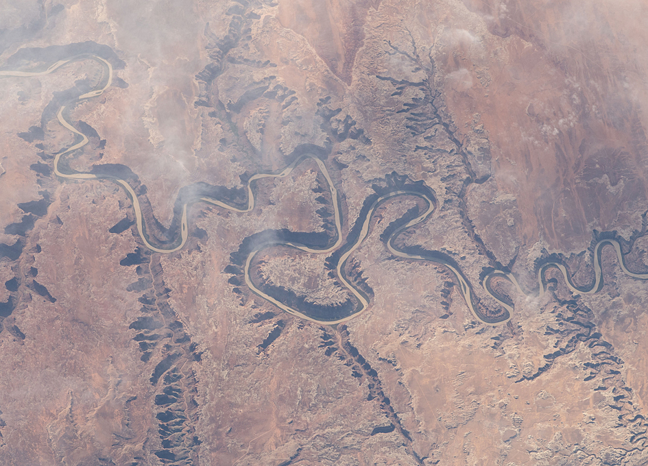 Utah's Green River Seen From Space SpaceRef