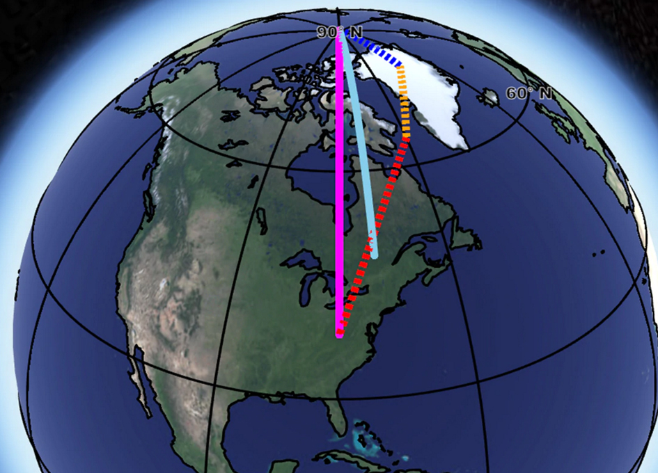 Three Causes of Earth's Spin Axis Drift Identified SpaceRef