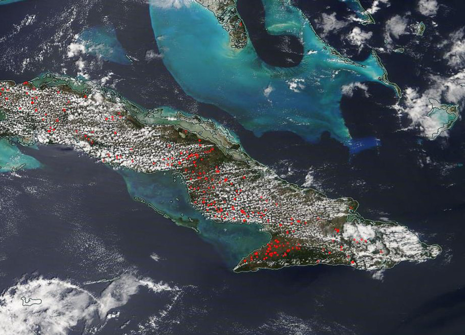 Fires in Cuba Most Likely Due to Agriculture SpaceRef