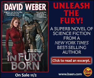 In Fury Born by David Weber - Baen Books