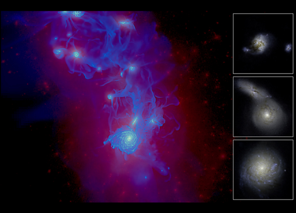 How Disorderly Young Galaxies Grow Up And Mature