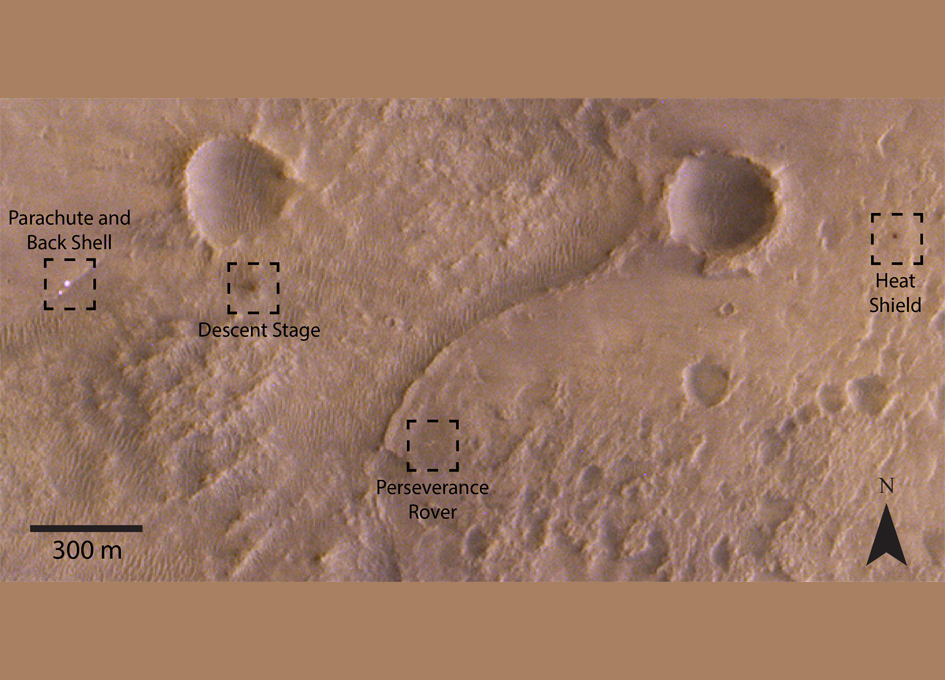 ExoMars Images The Mars Perseverance Landing Site