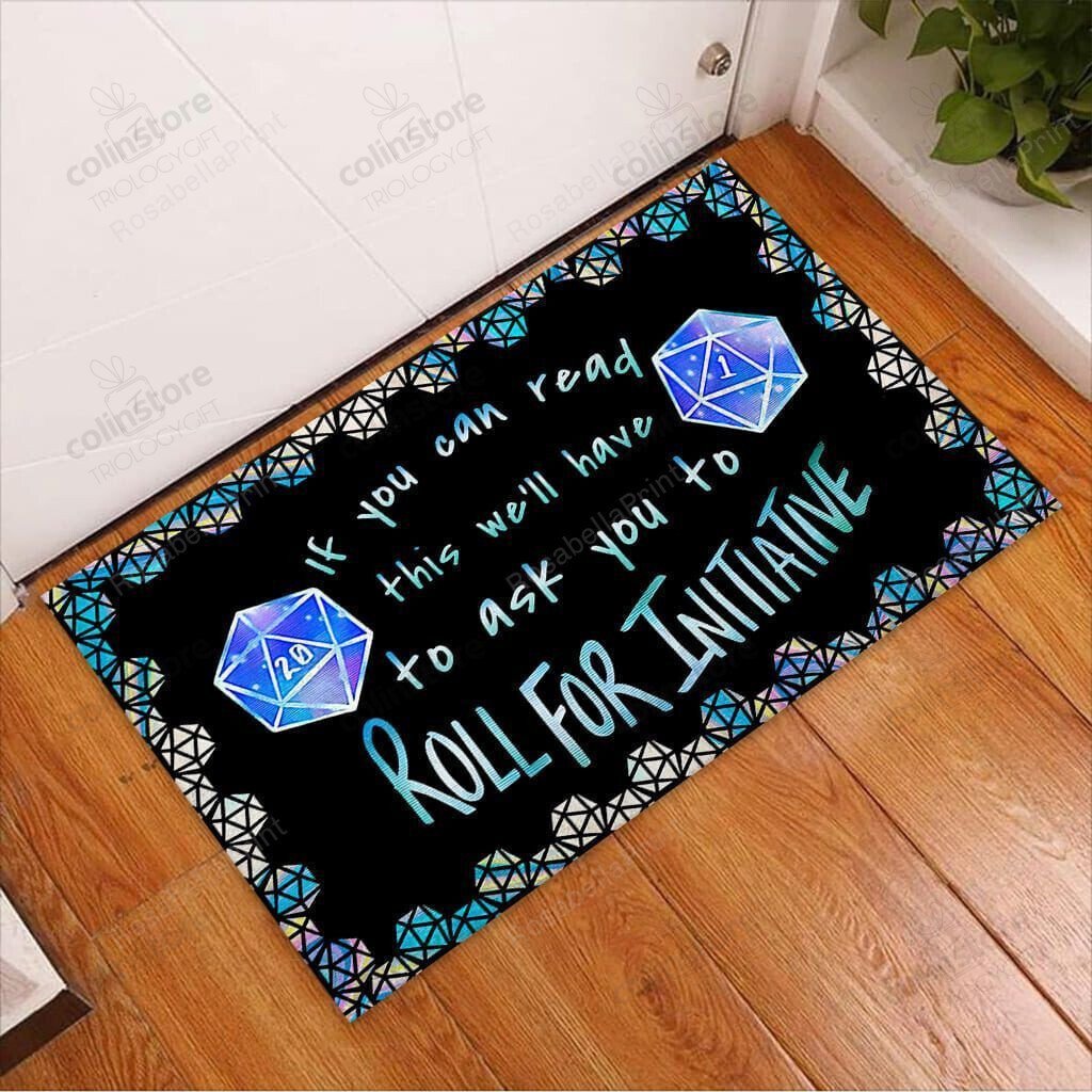 If you can read this Tabletop RPG Doormat