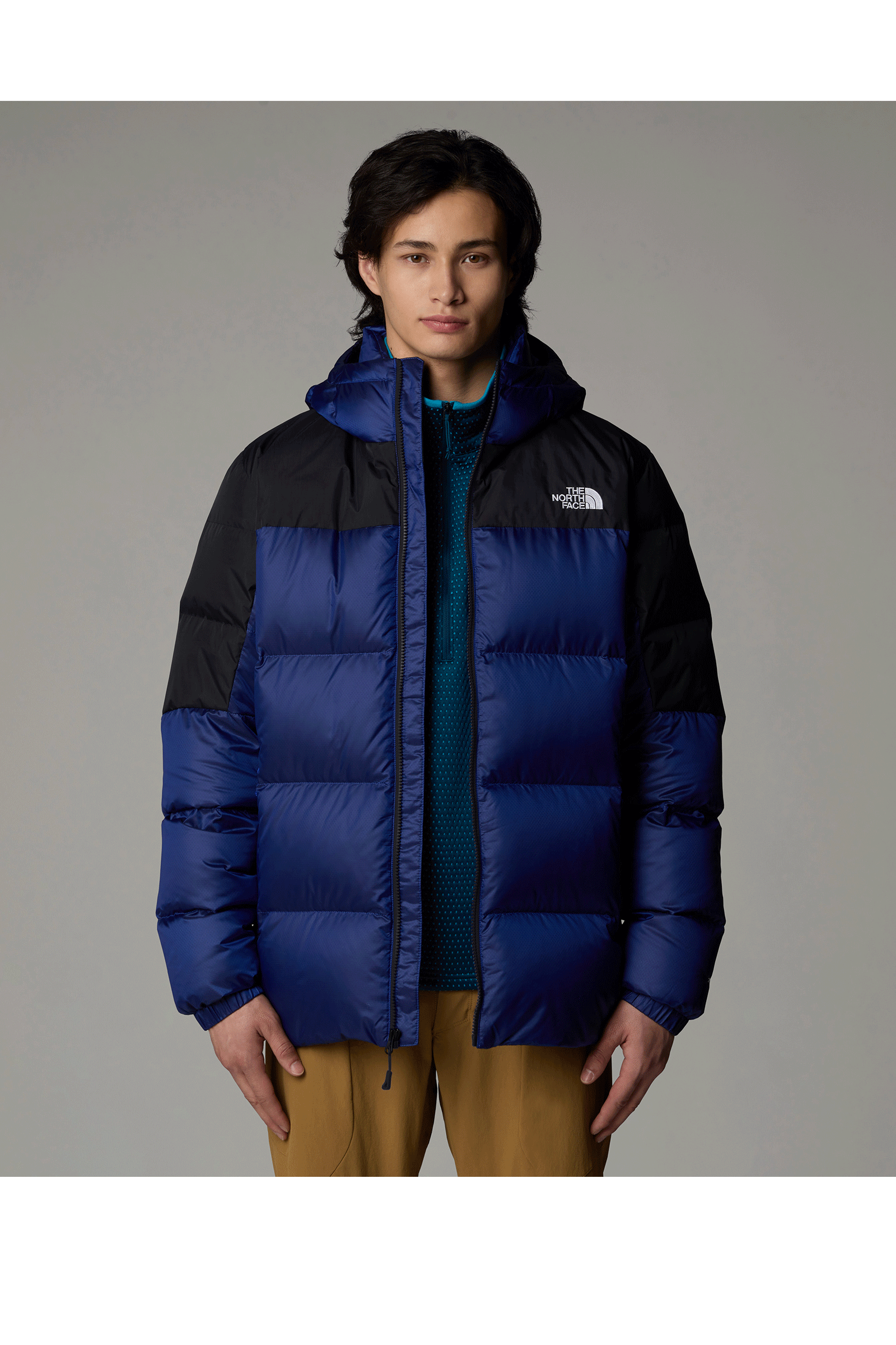 Piumino The North Face Blu E Nero Piumino Leggero Outlet North Face