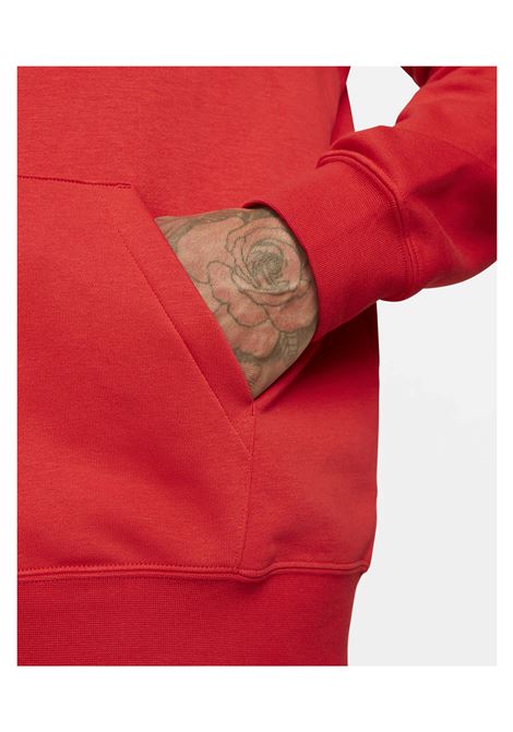 CLUB FLEECE FULL ZIP HOODIE RED WOMEN NIKE | Sweatshirts | DQ5471-657