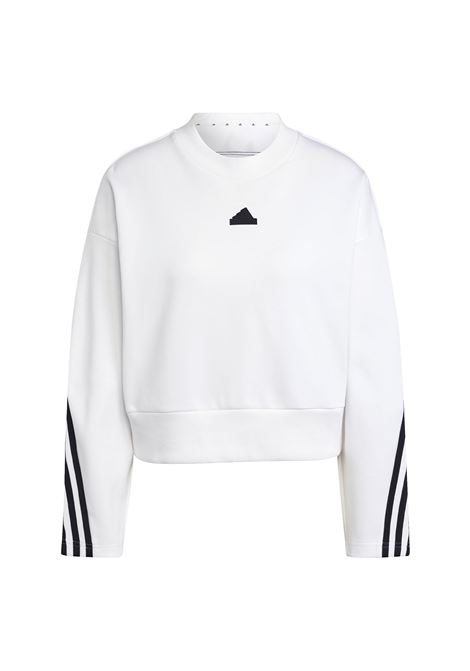 Crop Top White Adidas Crop Sweatshirt Adidas Women's Cropped