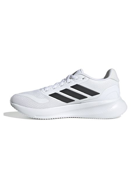 Adidas Runfalcon 5 Shoes White Black Junior ADIDAS CORE | Sneakers | IE8593-