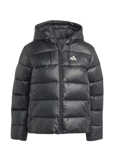 Giubbino Adidas Essentials ClimaWarm con Cappuccio Nero Donna ADIDAS CORE | Giubbini | JV7767-