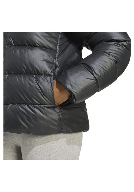 Giubbino Adidas Essentials ClimaWarm con Cappuccio Nero Donna ADIDAS CORE | Giubbini | JV7767-