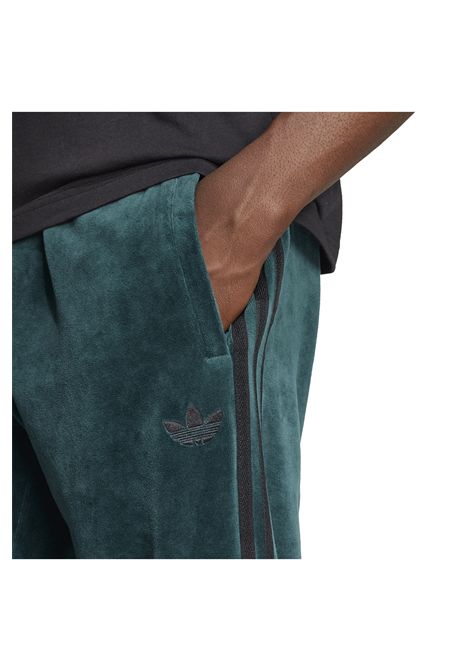 Adidas Originals Adicolor SST Velour Track Pants Aurora Ivy Men ADIDAS ORIGINALS | Pants | JX1551-