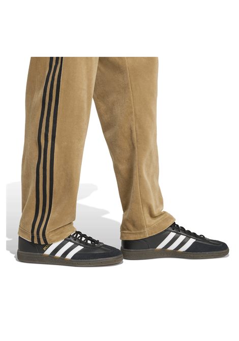 Adidas Originals Adicolor SST Velour Track Pants Beige Men ADIDAS ORIGINALS | Pants | JX1556-