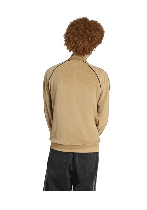 Adidas Originals Adicolor SST Velour Track Top Beige Men ADIDAS ORIGINALS | Track | JX1561-