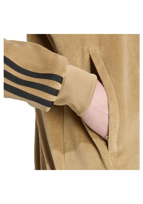 Adidas Originals Adicolor SST Velour Track Top Beige Men ADIDAS ORIGINALS | Track | JX1561-