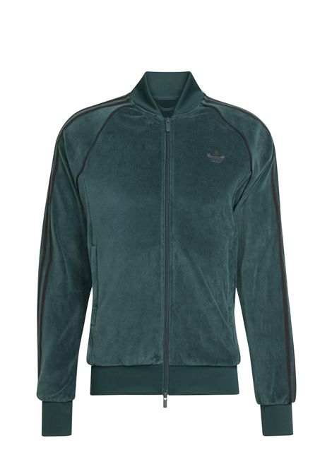 Adidas Originals Adicolor SST Velour Track Top Aurora Ivy Men ADIDAS ORIGINALS | Track | JX1564-
