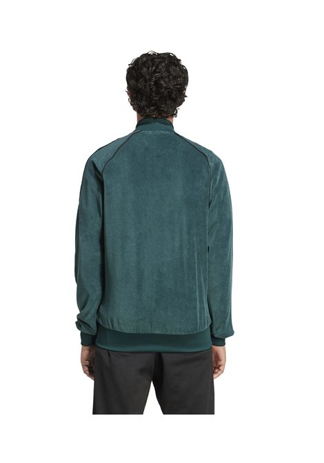 Adidas Originals Adicolor SST Velour Track Top Aurora Ivy Men ADIDAS ORIGINALS | Track | JX1564-