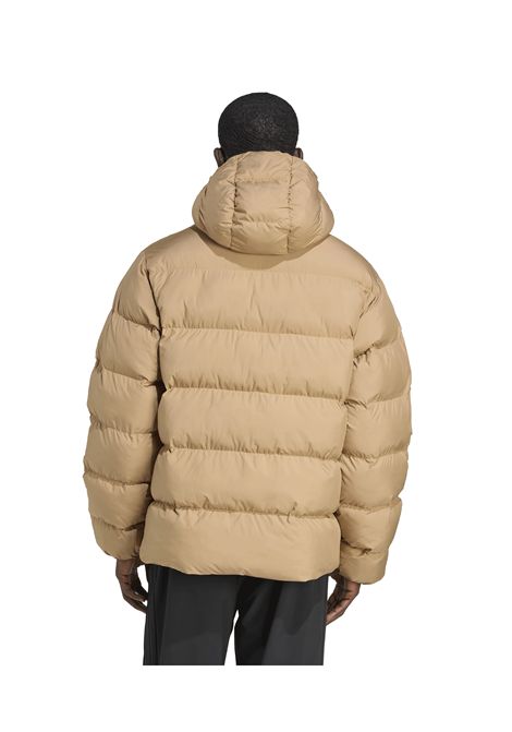 Adidas Tonal Hooded Puffer Jacket Beige Men ADIDAS ORIGINALS | Jackets | JX4121-