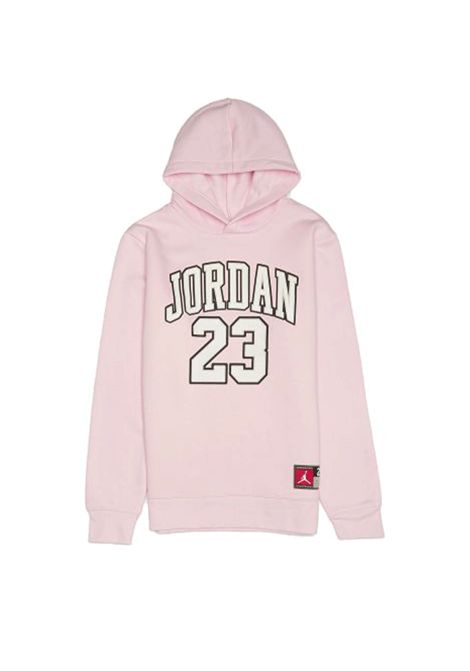 Felpa Jordan HBR Fleece con Cappuccio Rosa Ragazza JORDAN | Felpe | 45C479-A9Y