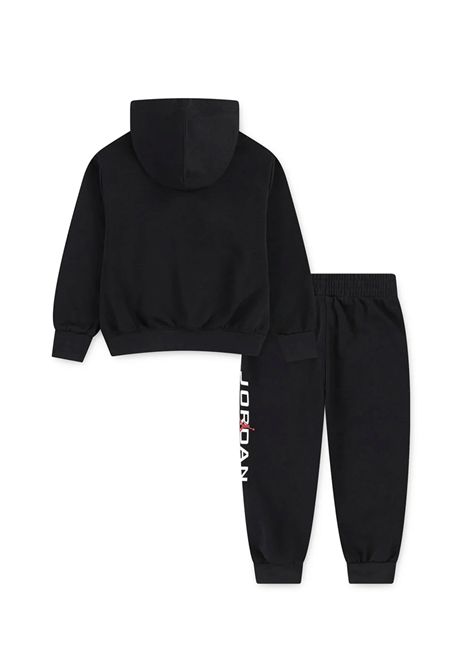 Tuta Jordan MJ Stretch HBR Fleece con Cappuccio Nero Bambini JORDAN | Tute | 85F270-023