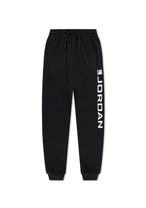 Pantaloni Jordan MJ Essentials Baseline French Terry Nero Ragazzi JORDAN | Pantaloni | 95F087-023