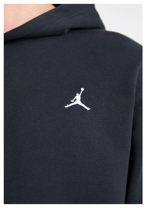Felpa Jordan Brooklyn Fleece con Cappuccio Nero Uomo JORDAN | Felpe | FV7281-010