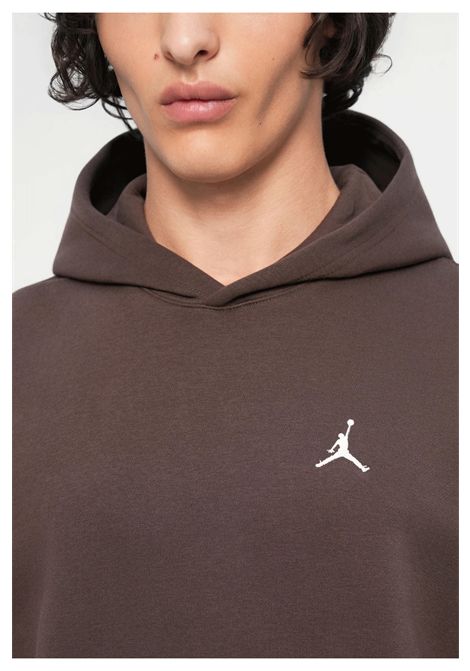 Felpa Jordan Brooklyn Fleece con Cappuccio Marrone Uomo JORDAN | Felpe | FV7281-237