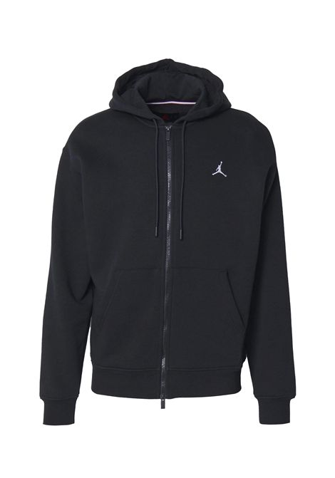 Jordan Brooklyn Fleece Zip Hoodie Black Men JORDAN | Sweatshirts | FV7289-010