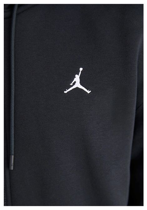 Jordan Brooklyn Fleece Zip Hoodie Black Men JORDAN | Sweatshirts | FV7289-010