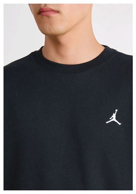 Felpa Jordan Brooklyn Fleece Girocollo Nero Uomo JORDAN | Felpe | FV7293-010