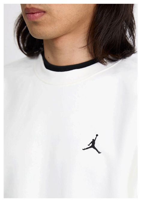 Felpa Jordan Brooklyn Fleece Girocollo Ecru Uomo JORDAN | Felpe | FV7293-133