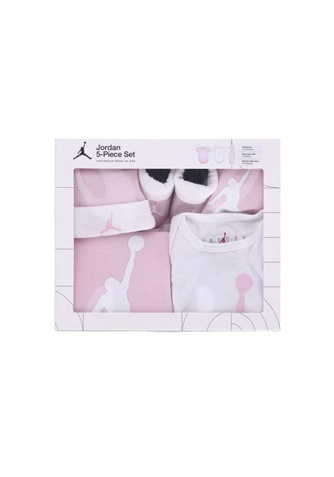Set Jordan 5 PC Core Rosa Bianco Infant JORDAN | Set | NJ0595-A9Y