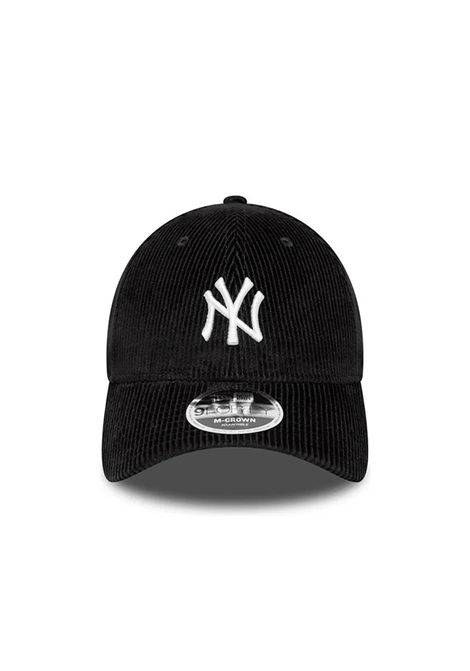 New Era 9FORTY M-Crown NY Yankees MLB Cord Cap Black White Unisex NEW ERA | Caps | 60691062-