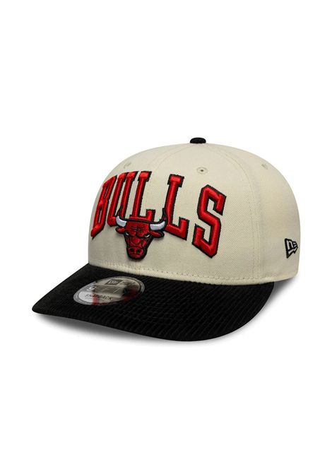 New Era 9FIFTY Chicago Bulls NBA Cord Visor Cap Cream Black Unisex NEW ERA | Caps | 60691209-